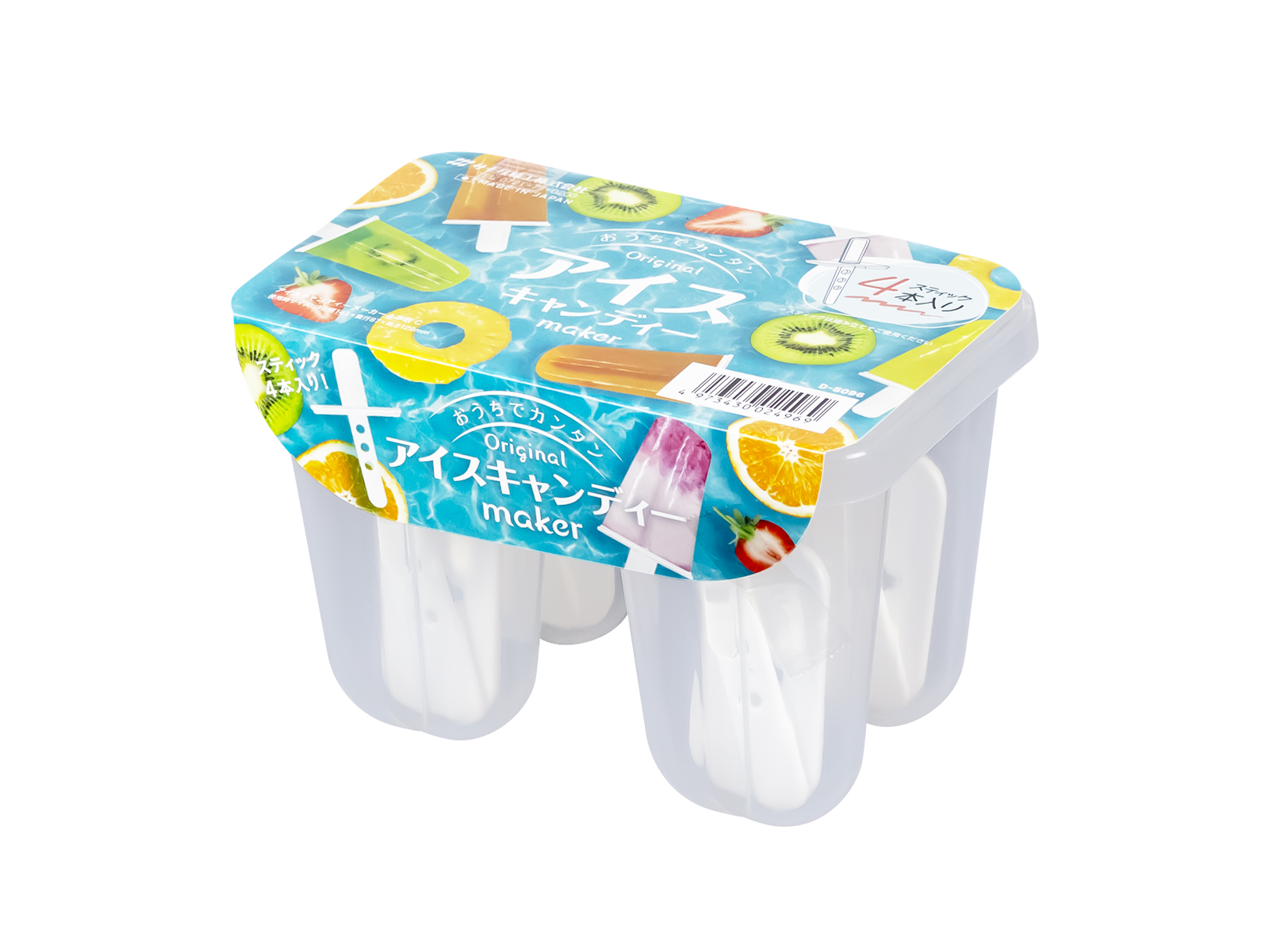 アイスキャンディーメーカー　4本取