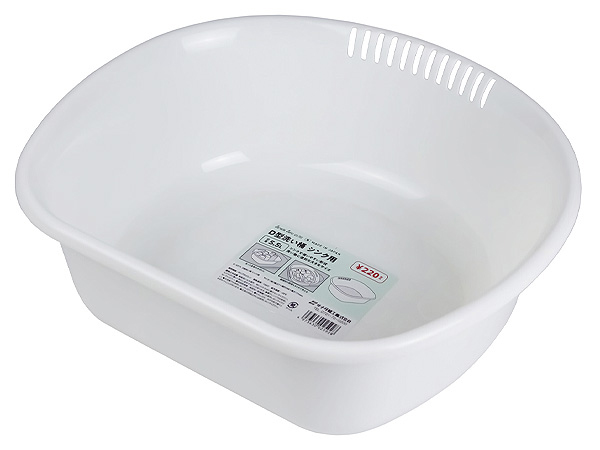 D型洗い桶　シンク用